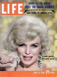 Image result for Marilyn Monroe Life Magazine Cover