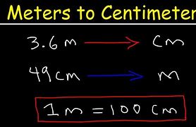 Image result for How Many Cm in Metre