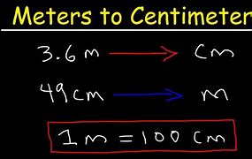 Image result for How Many Centimeters in a Meter