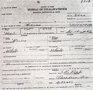 Image result for Maine Birth Certificate