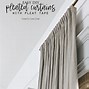 Image result for Pinch Pleat Curtain Hardware
