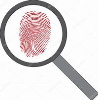Image result for Magnifying Glass Clip Art Fingerprint