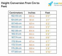 Image result for Feet in Cm Conversion Poster