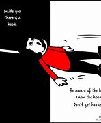 Image result for Hooked Cartoon