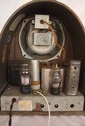 Image result for Emerson Tube Radio Wood 425