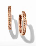 Image result for Small Rose Gold Earrings