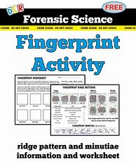 Image result for Fingerprint Lab Worksheet