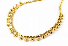 Image result for Gold Bead Chain