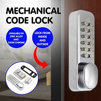 Image result for Push Handle Door Lock