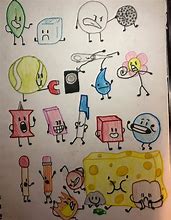 Image result for BFDI Drawing