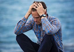 Image result for A Picture of a Stressed Man Talking to Himself