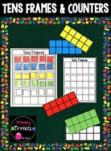Image result for Tens Frame with Counters
