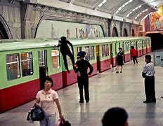 Image result for North Korea Subway