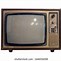Image result for Old School TV White Background