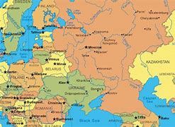 Image result for Modern East Europe Map