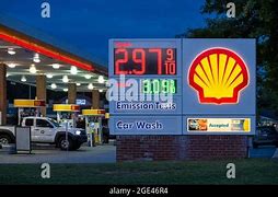 Image result for Shell Gas Station Night
