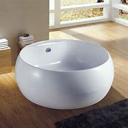 Image result for Round Freestanding Tub