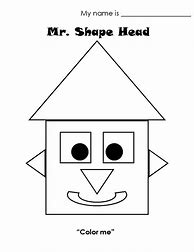 Image result for Free Coloring Pages for Kids Shapes