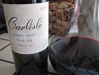 Billedresultat for Carlisle Syrah Bennett Valley