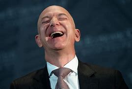 Image result for Jeff Bezos Laughing