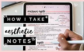 Image result for iPad Pro Asthetic Notes
