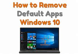 Image result for Remove Apps Windows 10