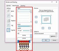 Image result for How to Make a Half Page Border in Word