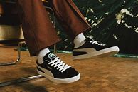 Image result for Puma Suede Outfit Brown Pants for Men