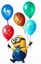 Image result for Happy Birthday Minions Balloons