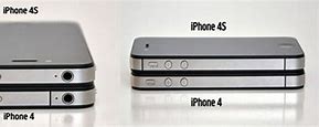 Image result for Physical Difference in Iponhe 4 and 4S