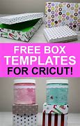 Image result for Cricut Box Template Pattern