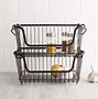 Image result for Stackable Wire Baskets
