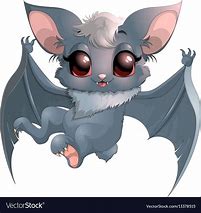 Image result for Cute Baby Bat Cartoon Scary
