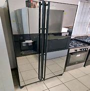 Image result for Mirrored Fridge Freezer