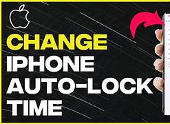 Image result for iPhone Change Screen Lock Time