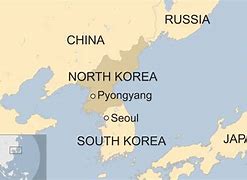 Image result for North Korea Location