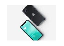 Image result for Black iPhone Mockup