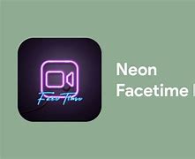 Image result for Neon Pink FaceTime Logo