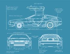 Image result for DeLorean Blueprint