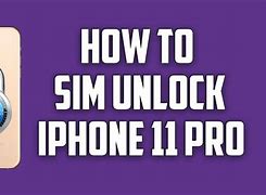 Image result for How to Unlock Sim On iPhone 11