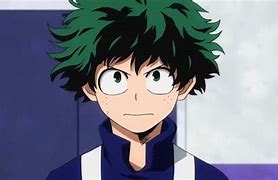 Image result for My Hero Academia Green Hair
