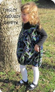 Image result for Corduroy Jumper Dress