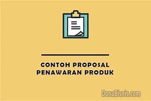 Image result for Contoh Proposal Penawaran