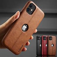 Image result for iPhone 11 Orange Leather Case