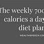 Image result for 700 Calories a Day
