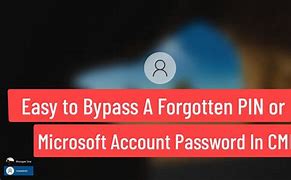 Image result for Windows Account Forgot Pin