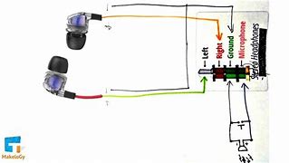 Image result for Stereo Earbuds with Mic Diagram