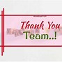 Image result for team thanks you note template