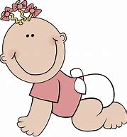 Image result for Free Clip Art Baby Girl