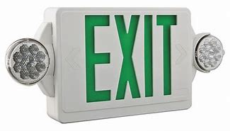 Image result for Emergency Lighting Exit Signs